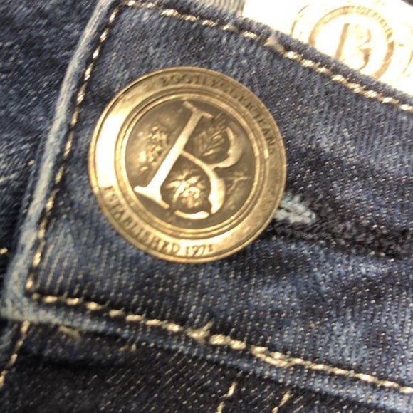 VINTAGE BOOTLEGGER PARADISE SKINNY JEANS 27x33 🇺🇸 - Picture 12 of 12